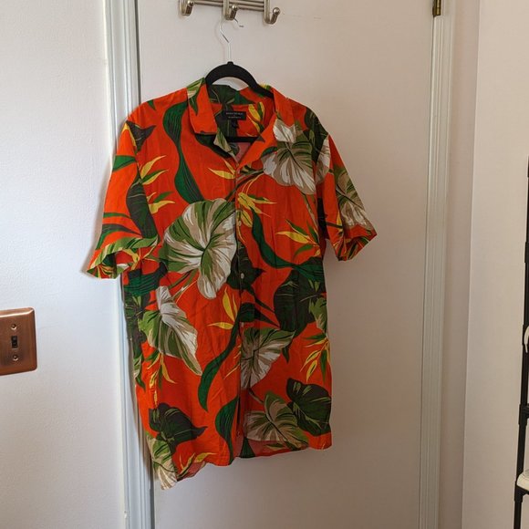 Tropical Print Button Down - Picture 10 of 10